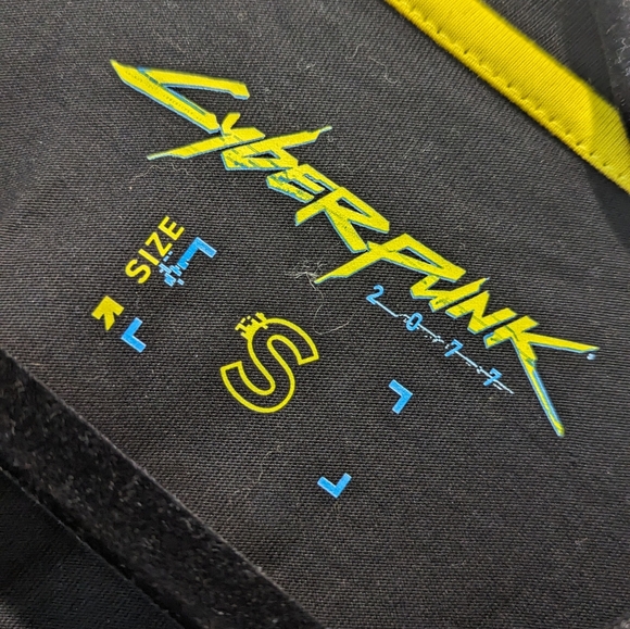 RARE Cyberpunk 2077 Samurai CD Projekt Red 20th Anniversary T Shirt Official SM - Picture 3 of 7